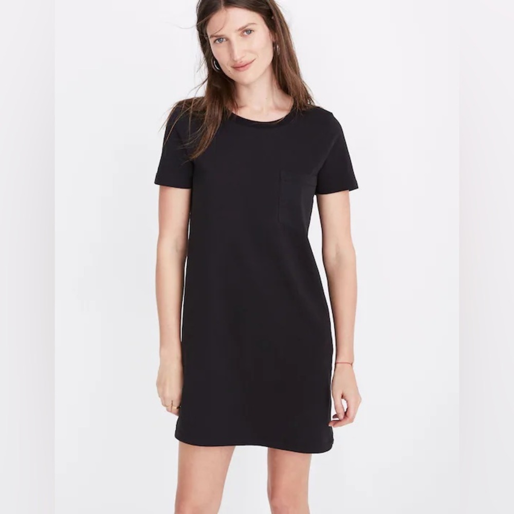 Madewell‎ Black Tee Dress 100% Cotton